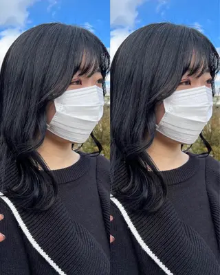 ミディアム カラー 名古屋/髪質改善/ 透明感SHIZUKAのヘアスタイル