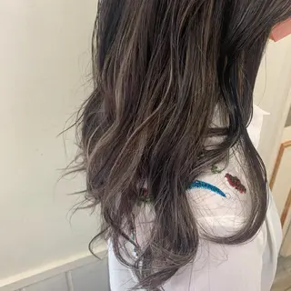 ロング カラー ボブ/美髪矯正 /佐藤　奈巳のヘアスタイル