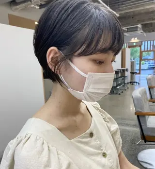 ショート やまぐち もえかのヘアスタイル