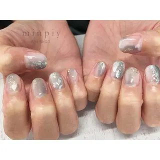 ネイル 𖡼 yumenoのネイルデザイン