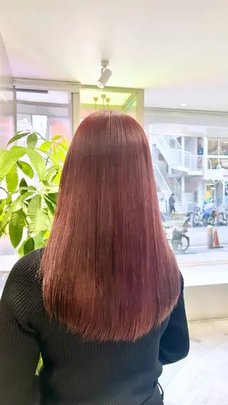 ロング カラー メンズ/ボブ/パーマ /くるみのマツエク・マツパデザイン