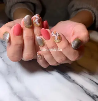 ネイル ﾈｲﾙﾙｰﾑﾘｯｶ 𝐦𝐚𝐲𝐮のネイルデザイン