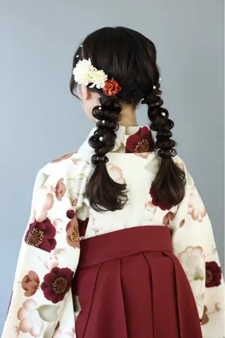 セミロング ヘアアレンジ 石垣廣乃 /Hironoのヘアスタイル