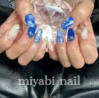 ネイル miyabi nail 桂川駅近くのネイルデザイン