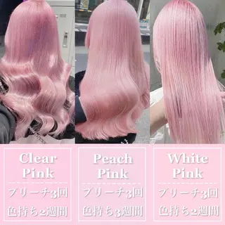 カラー 💗ツヤ髪ハイトーン 💗RIKOのヘアスタイル
