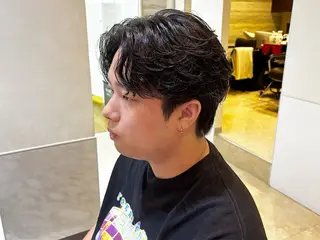 パーマ メンズ 高橋一平 モデル様募集中のヘアスタイル