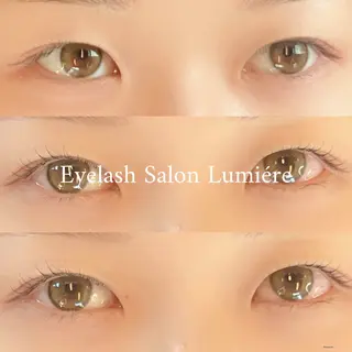 マツエク・マツパ Lumiére 鈴木咲良のマツエク・マツパデザイン