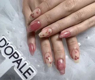 ネイル D‘OPALEサロン所属・長さ出し専門店 上野kkのネイルデザイン