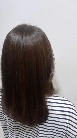 セミロング カラー 🫧ぷる艶カラー🫧 Yuubi🦩のヘアスタイル