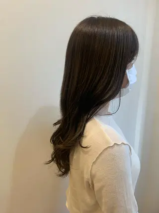 ロング カラー 韓国🇰🇷髪質改善 Chisaki치사키のヘアスタイル