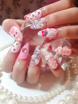 ネイル nail salon Pink Aliceのネイルデザイン