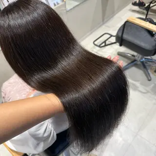 ロング カラー 惣木 菜穂のヘアスタイル
