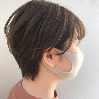 ショート カラー ヘアアレンジ moi-meme.soe所属・タナカ リナのヘアスタイル