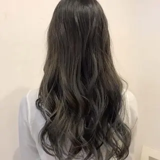 ロング カラー メンズ限定クーポン シェアサロン博多のヘアスタイル