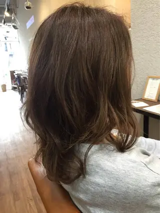 ショート ミディアム セミロング ロング カラー パーマ moku所属・【mokuオーナー】 ちはるのヘアスタイル