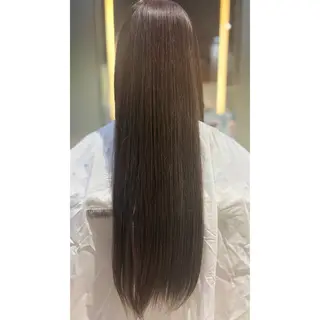 ロング カラー JEAN CLAUDE BIGUINE 横浜ベイクォーター店所属・Koharu 髪質改善カラーのヘアスタイル