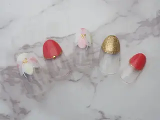 ネイル トップネイリスト Ribbon立川店のネイルデザイン