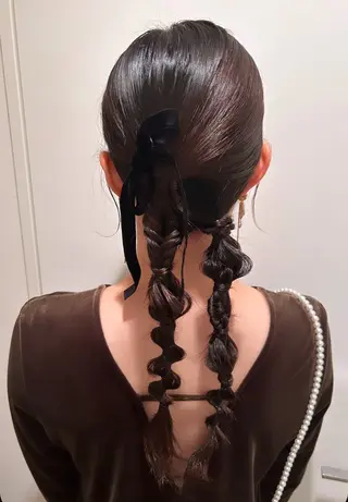 ロング T Ayaのヘアスタイル