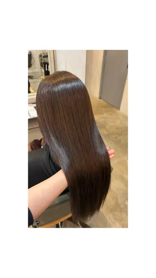 ロング カラー 長谷川 楓恋のヘアスタイル