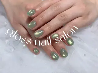 ネイル miho🍎 Gloss nailのネイルデザイン