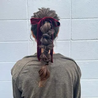 ヘアアレンジ インナーカラー♡ Nanakoのヘアスタイル