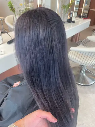 ミディアム カラー 渋谷/レイヤーボブ・ 透明感カラーしょうごのヘアスタイル