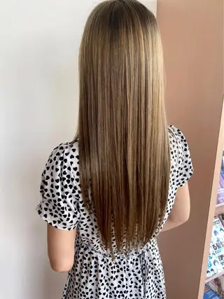 ロング カラー karen ☺︎のヘアスタイル