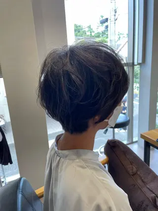 ショート カラー 韓国風/オシャレ /縮毛矯正/滝口琴未のヘアスタイル