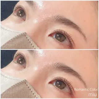 マツエク・マツパ Romantic Color所属・Romantic Color 美羽のマツエク・マツパデザイン