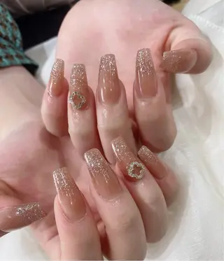 ミディアム JNA認定講師🌸 RIEのネイルデザイン