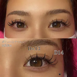 マツエク・マツパ SESUNNY セサニー　AISAのマツエク・マツパデザイン