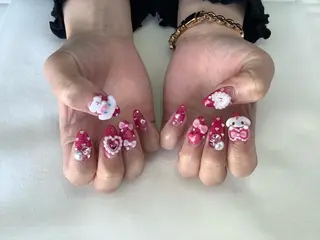 ネイル 💎🐰 saki. m 🐰💎のネイルデザイン