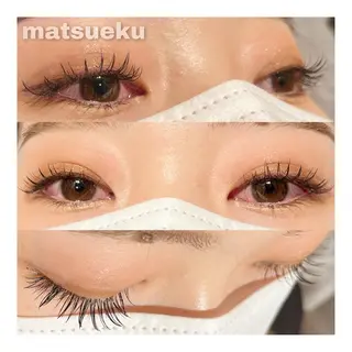 マツエク・マツパ ブリーチ/縮毛/ レイヤー🥝ルナのヘアスタイル