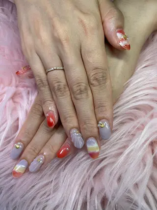 ネイル ネイルサロンキュアイスト所属・キュアイスト アコパラジェル調布のネイルデザイン