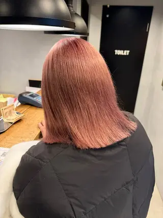 カラー SOURCE河原町 LICOのヘアスタイル