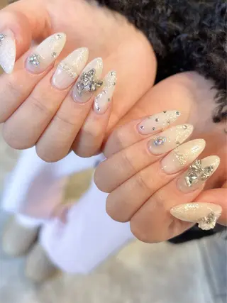 ネイル Belle まえだ ⋆. 𐙚 ⌒♡｡．のネイルデザイン