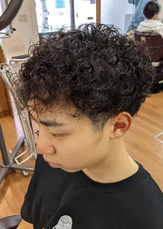 ショート パーマ メンズ Hair salon Berbunga所属・🏝川津瑛二🧖‍♀ 極上パーマ＆カラー⭕のエステ・リラクイメージ