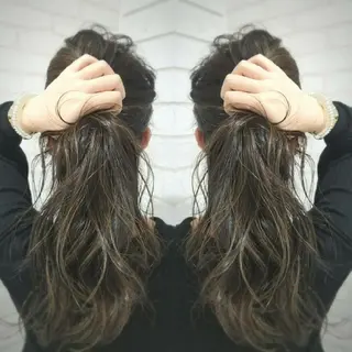 ロング noa.所属・今中 小百合のヘアスタイル