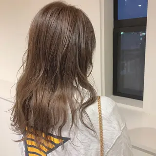 ミディアム カラー 清水 亮太／赤み消しカラーのヘアスタイル