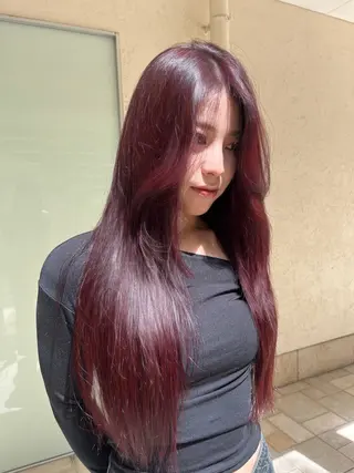 ロング Fev AYAHAのヘアスタイル