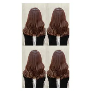 ミディアム カラー 店長✨レイヤー✖️ 髪質改善✖️韓国ヘアのヘアスタイル