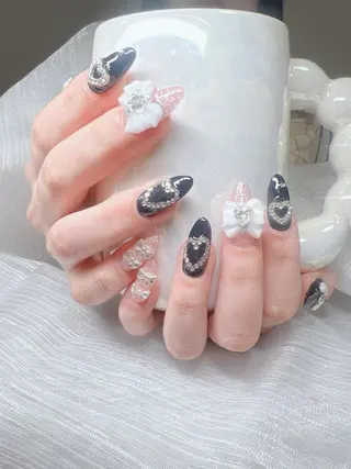 ネイル Lee Nails チップ長さだし専門店のネイルデザイン