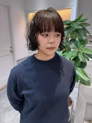 ショート パーマ siki/ボブ パーマ/ayanaのヘアスタイル