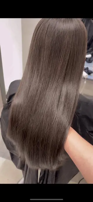 ロング カラー ミルクティー/ピンク /ブロンド 咲良のヘアスタイル