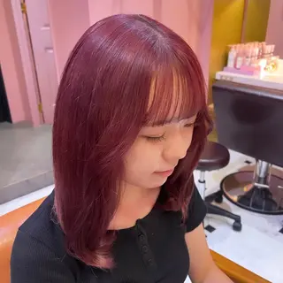 カラー fish所属・横浜/レイヤー/ボブ shiira👼🏻のヘアスタイル