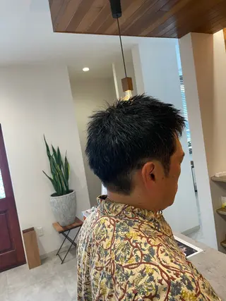 ショート メンズ no4ナチュラル戸祭所属・山越 美裕樹のヘアスタイル