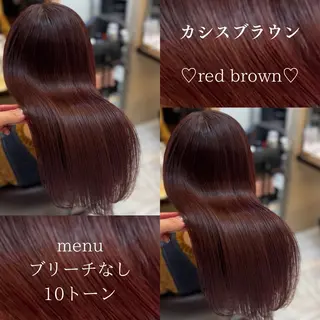 セミロング ⭐️透け感カラー /齊藤容史⭐️のヘアスタイル