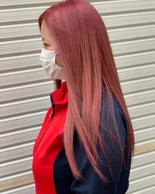 ロング カラー 🫟Blanco🫟 Color&Careのヘアスタイル