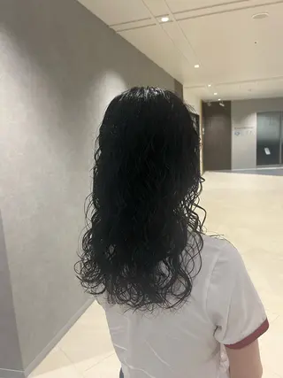 セミロング しおり/パーマ/ newi町田のヘアスタイル