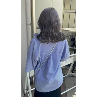 ミディアム カラー 梅田/髪質改善カラー ❄︎ mikiのヘアスタイル